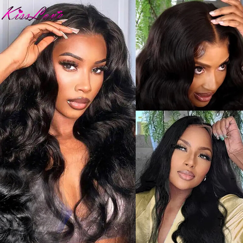 Glueless Wigs Human Hair Body Wave Lace Front Wig 13x6 HD Lace Frontal Wig 5x5 Lace Closure Wig For Women Pre Plucked Reay To Go