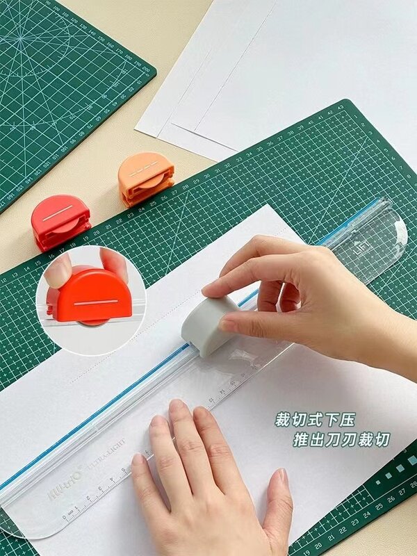 KW-triO Multifunctional Paper Cutter Multiple Cutter Head Combination Cutters Tools Creative DIY Journal Stationery