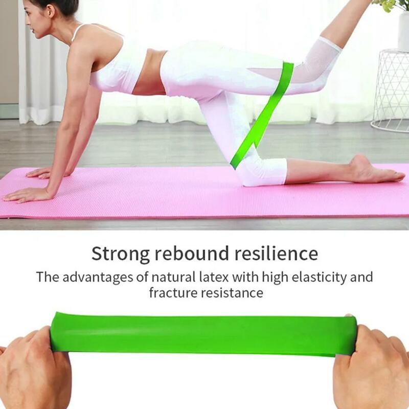Banda resistência circular para yoga, equipamentos fitness, treinamento de força, agachamento, hip lift, ginásio
