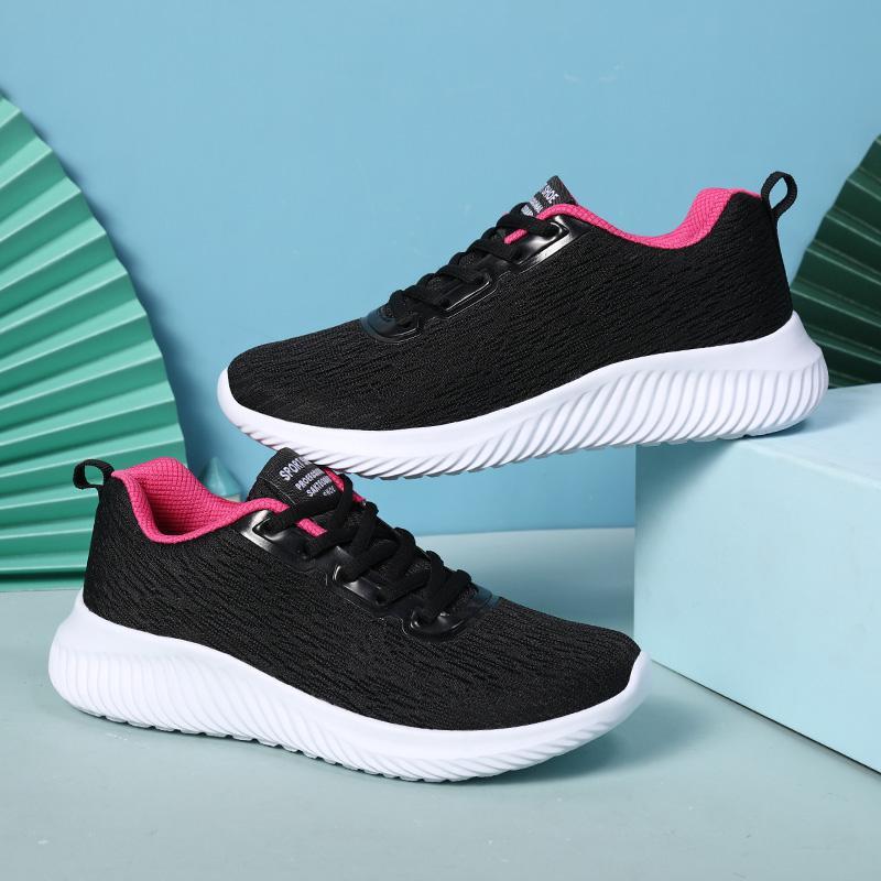 Lodmon Men's Shoes Autumn 2023 New Casual Sneakers Men's Fly Woven Mesh Breathable Soft Bottom Running Shoes