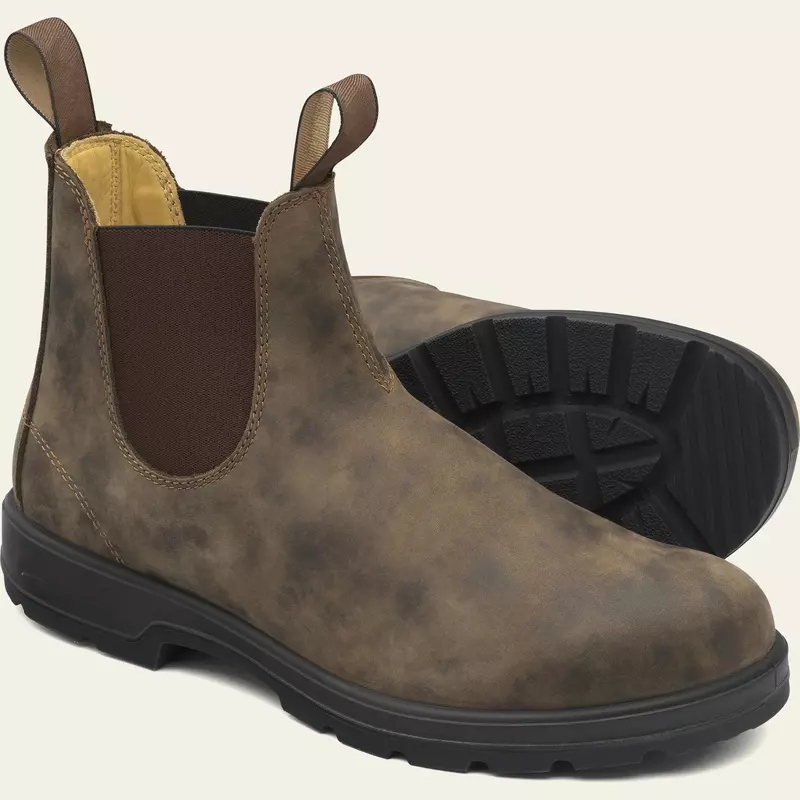 Retro Leder Stiefeletten Männer Chelsea Stiefel lässig Plattform Schuhe Mann 2024 Frühling Winter Slip auf Paare Stiefeletten handgemachte Botines