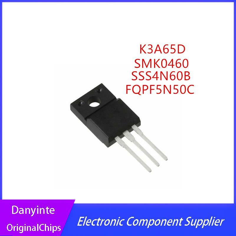Neu 20 teile/los fqpf5n50c smk0460 smk0460f sss4n60b k3a65d tk3a65d TO-220F