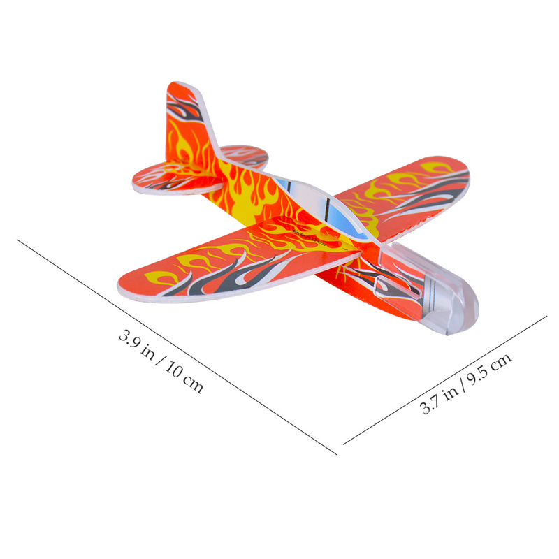 Avión de juguete de espuma EVA para niños, planeador volador de 10cm, modelo de Juguetes Divertidos al aire libre, estilo aleatorio