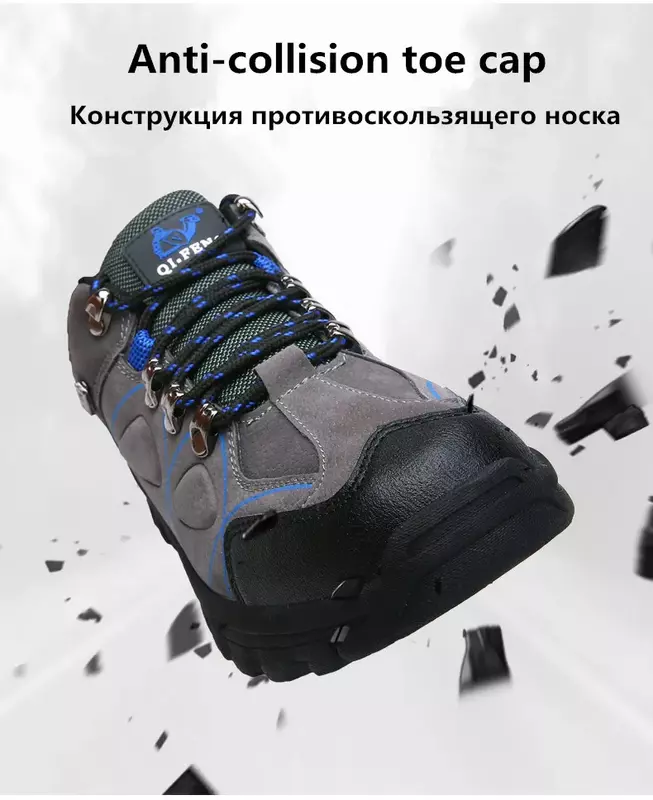 Spring/Autumn Outdoor Men Shoes 2023 New Breathable Man Casual Waterproof Non-Slip Shoes Man Sneakers Big Size 39-47