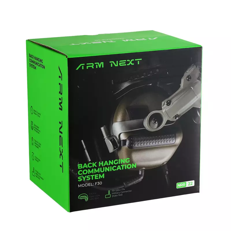 ARM NEXT Tactical Headset senza Pickup e Active Noise Reduction Helmet Version Shooting cuffie di comunicazione per auricolari