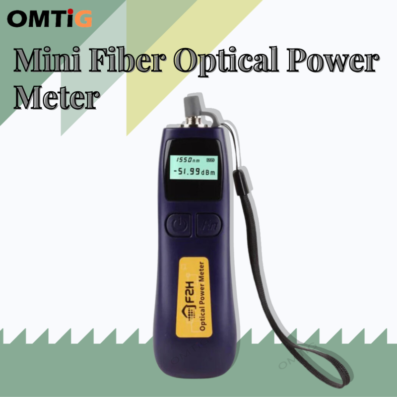 Mini Fiber Optical Power Meter, FHP12A Grandway Handheld for Telecommuniation, High Precise, 1MW-70 ~ + 10dBm, Lowest Price