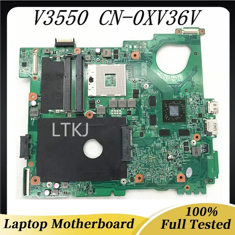 XV36V 0XV36V CN-0XV36V NOVA Mainboard Para DELL 3550 Laptop Motherboard 216-0810005 SLJ4N V3550 HM67 6630M DDR3 100% Completo OK Testado