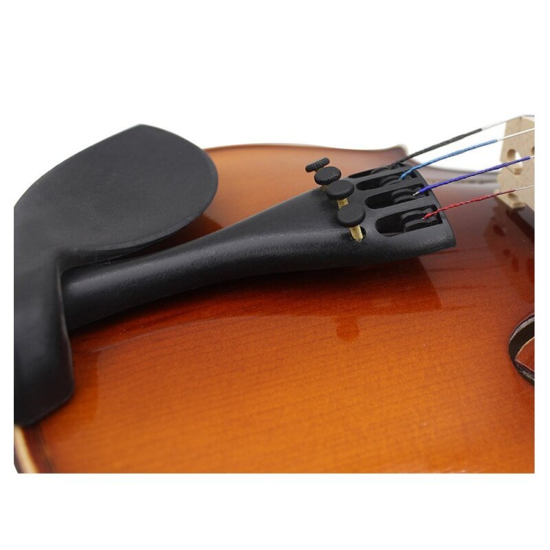 3/4 4/4 violino violino cordiera stile Hill con 1 pz Tailgut Tailcord 4 accordatori fini lega di alluminio durevole forte