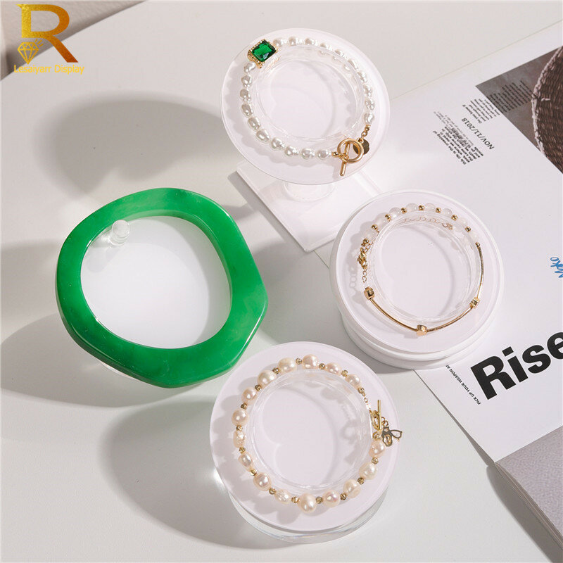 Présentoir de bijoux en acrylique, support de rangement pour bracelets en acrylique
