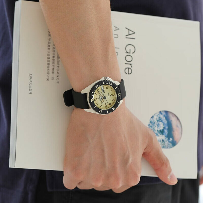 ساعة سايكو 5 الأصلية للرجال ، ساعات ميكانيكية أوتوماتيكية ، مقاومة للماء ، موضة مضيئة ، ساعة رياضية ، موضة يابانية