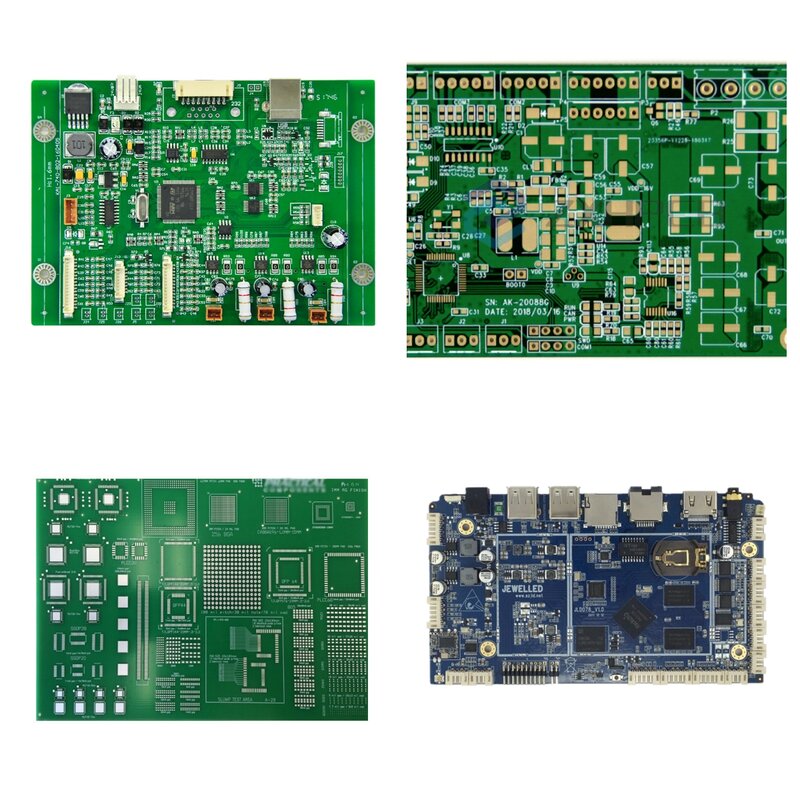 Placa de circuito impreso PCB Fab SMT, prototipo de muestra, fabricación China, multicapa, 6 capas, doble cara