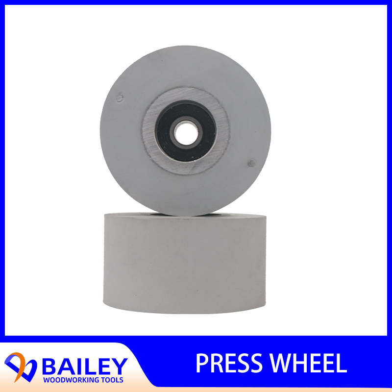 Глянцевое колесо для прессования BAILEY 10 шт. 55x8x30 мм, резиновый ролик высокого качества для корейской кромкооблицовочной машины, деревообрабатывающий инструмент