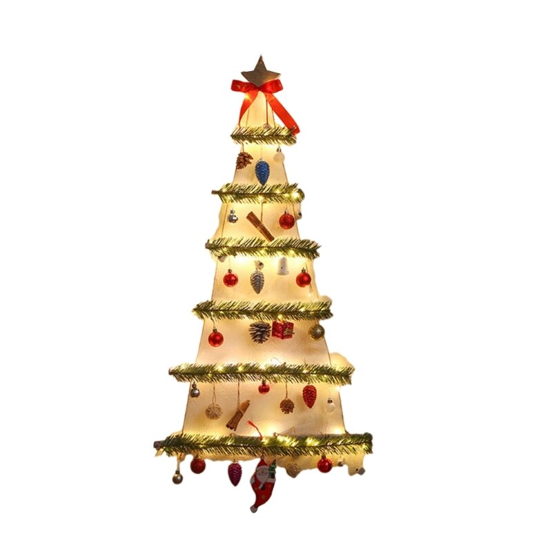 Weihnachtsbaumschmuck DIY-Weihnachtsbaum-Bastelarbeiten für die Dekoration zu Hause oder Arbeitsplatz