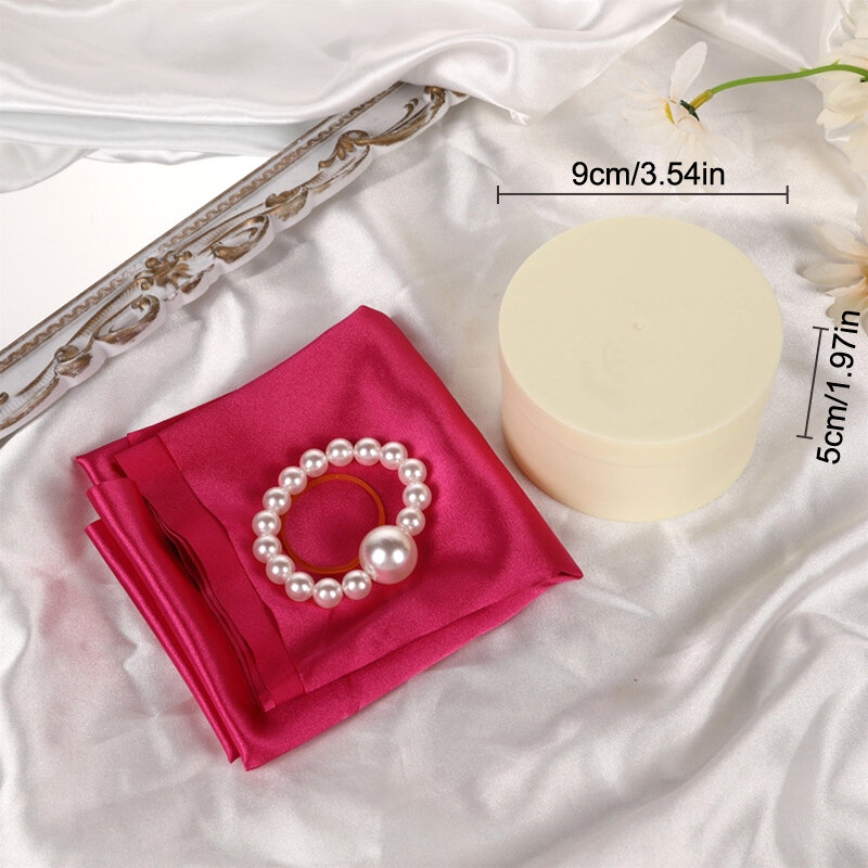Scatola di caramelle per matrimonio confezione regalo di perle di raso confezione regalo contenitore per gioielli sacchetto regalo Marry Return Gift
