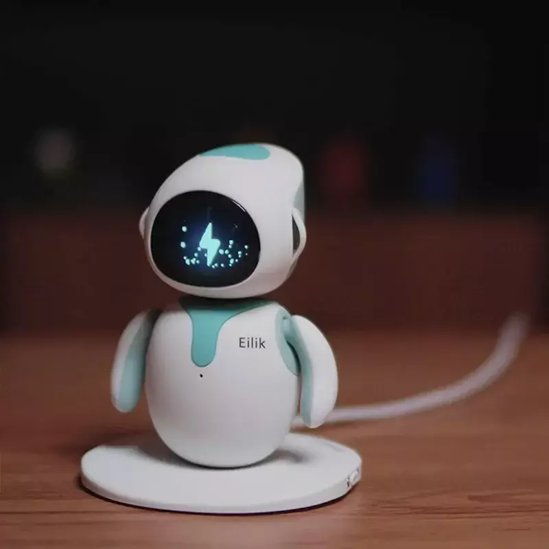 Интеллектуальный робот Eilik, эмоциональное взаимодействие, обучающая электронная игрушка-робот с ии, интерактивный сенсорный питомец, сопровождающий голосовой робот