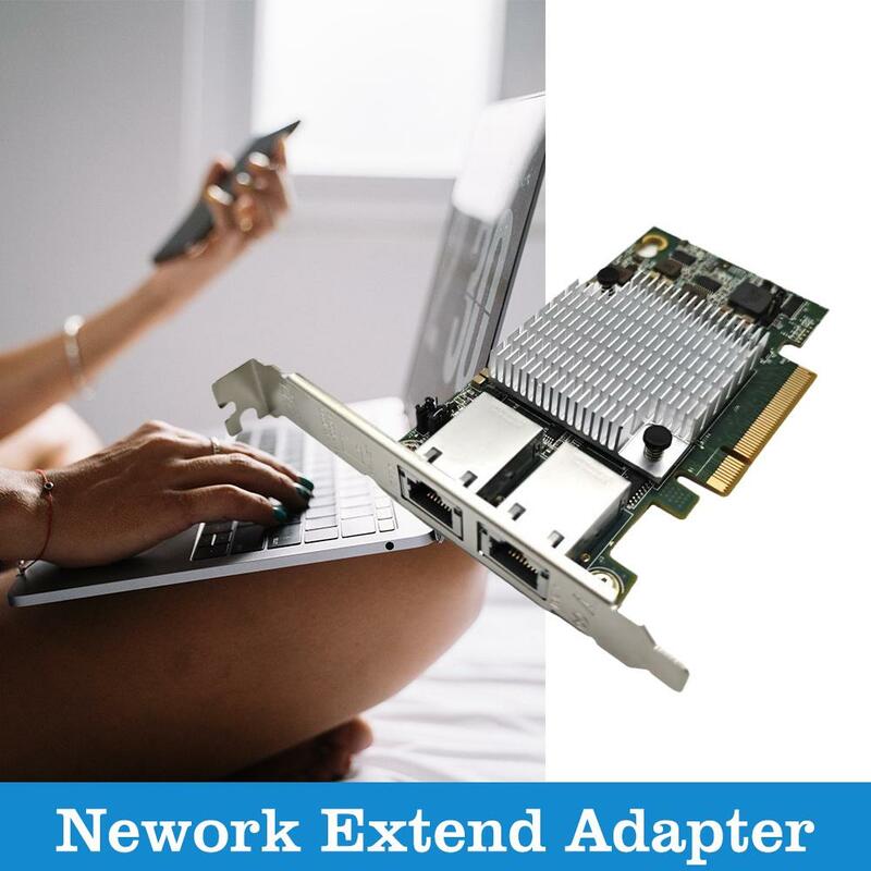 10G podwójny Port karta Ethernet X540-T2 przedłużenie adaptera Nework dla serwera Windows 2012 r22062019202 karta sieciowa Q6Y0