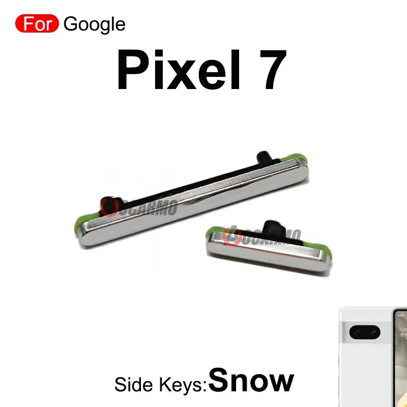 Botão lateral para o pixel 7 e 7pro do google, as peças sobresselentes, os botões do poder e do volume