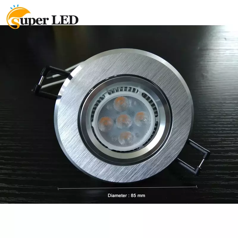Hoge Kwaliteit Led Eyeball 6W Inbouw Schijnwerper Downlight Home Verlichting Kamer Plafondverlichting Down Light Lampu Siling Armatuur