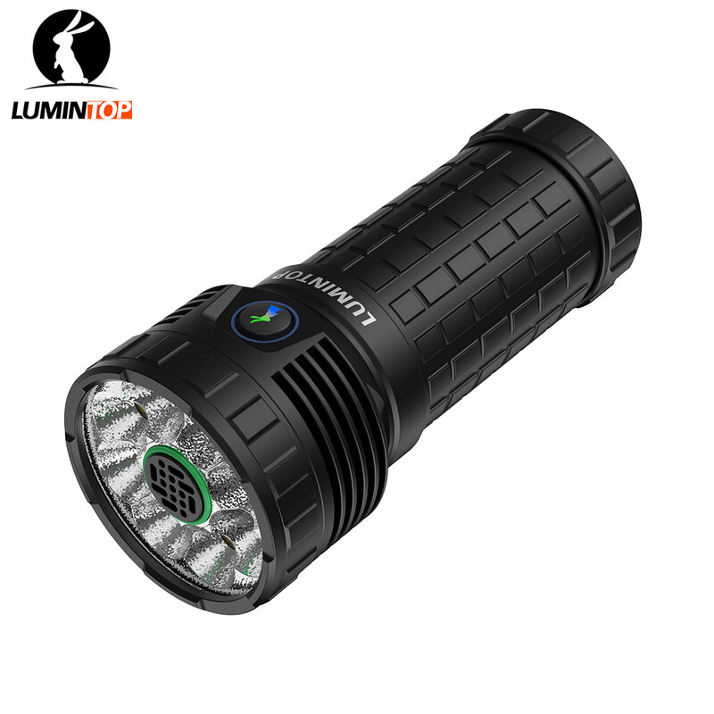 46950 Taschenlampe Lumintop Mach USB Typ C Lumen Meter leistungs starke Outdoor-Suche Taschenlampe mit Seitensc halter