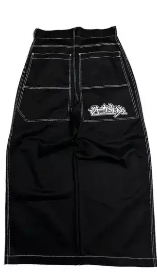 Pantalones vaqueros holgados retro de estilo americano para hombres y mujeres, pantalones casuales de calle, hip-hop, cintura alta, pierna ancha, Harajuku, pierna recta