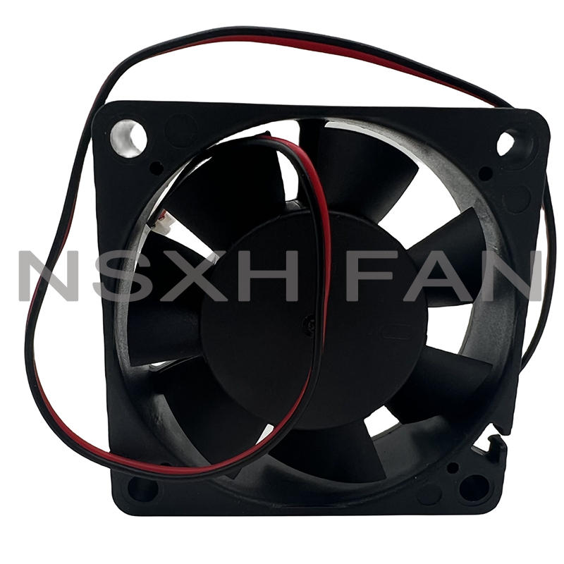 D60SH-12C-ventilador de refrigeración para servidor de 2 cables, 12V, 0.18A, 60x60x20mm