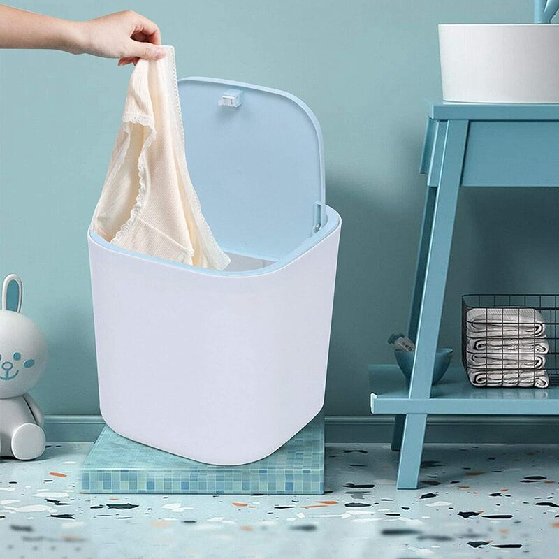 Mini elektrische Waschmaschine tragbare USB Unterwäsche Reinigungs maschine Socken Baby kleidung kompakte Waschmaschine-blau