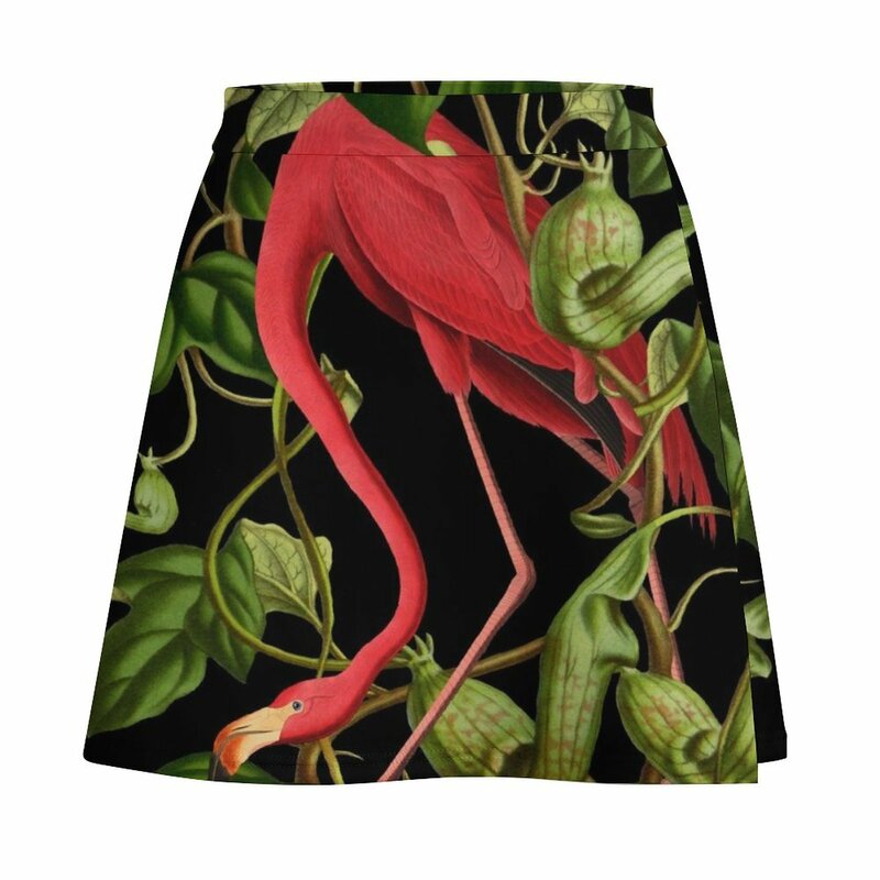 Flamingo Mini Skirt women clothes skirts
