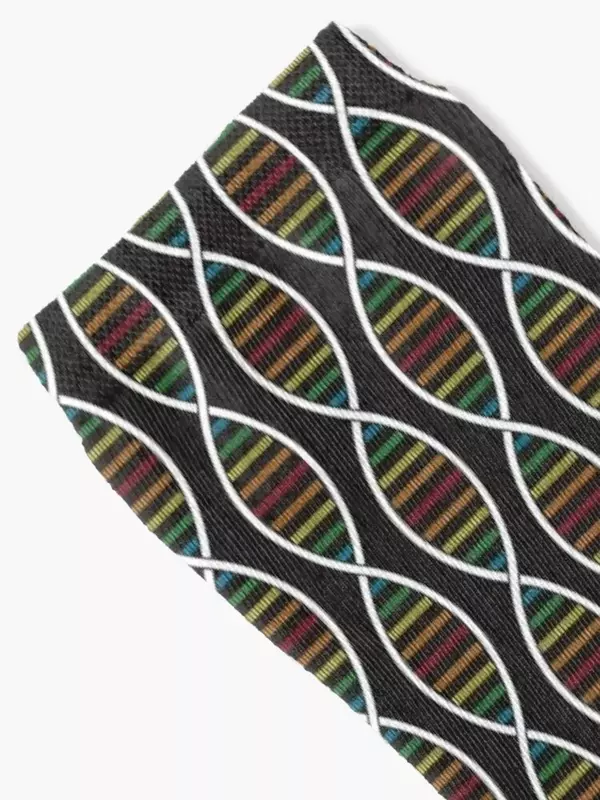 Rainbow DNA Strands Skarpetki śmieszne skarpetki pomysły na prezent walentynkowy krótkie skarpetki męskie kawaii luksusowe damskie