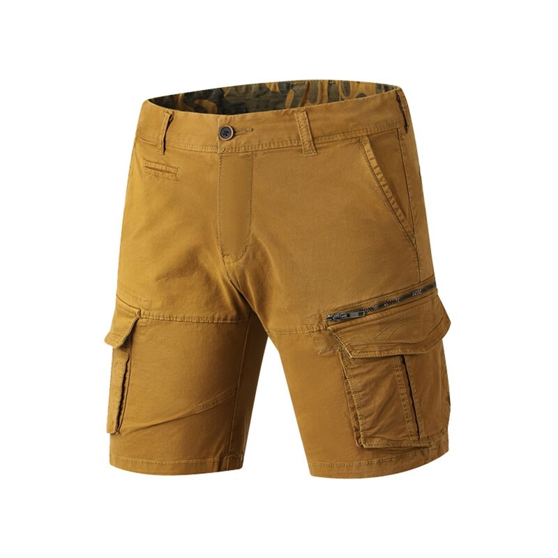 2024 Quick Dry Hiking Shorts Breathable Lightweight Men Jogging Shorts Outdoor Short Pants Zipper Pockets Cargo Workwear