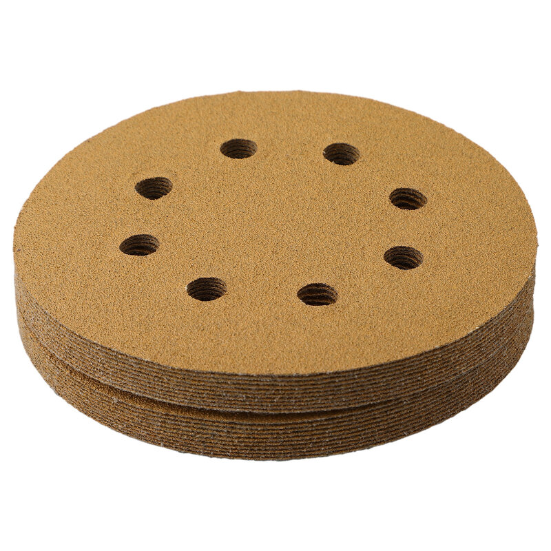 Disco de lixamento abrasivo para madeira, ferramentas de polimento, móveis e artesanato, peças de lixadeira, 5 pol, 80-600 Grit, 20PCs