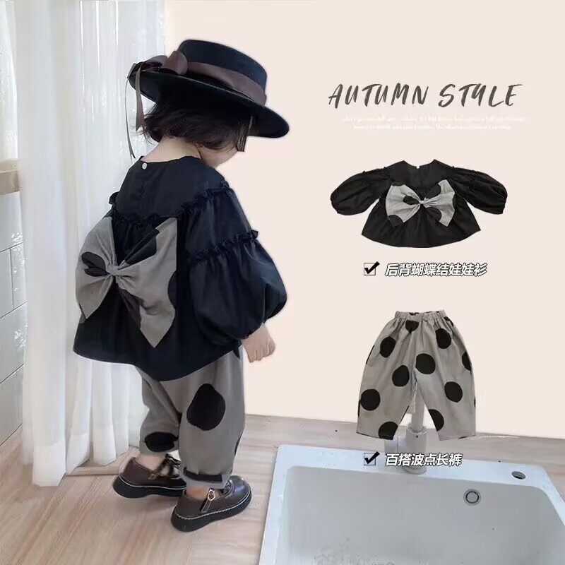 Girls Suits Spring Autumn Children Long Sleeve T-shirt + Pants Sports Hoodie 2pc Streetwear Casual Baby Girl Clothes Outfit