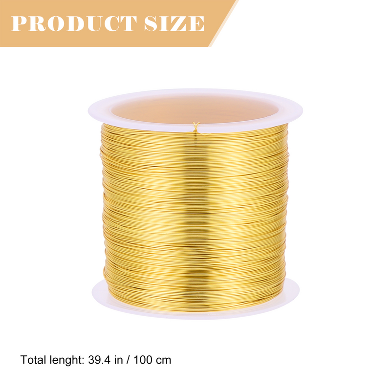 Copper Wire Beading Supplies for Jewelry Making Hand-made Yarns DIY 20 Gauge Sculpting Wires Bracelet
