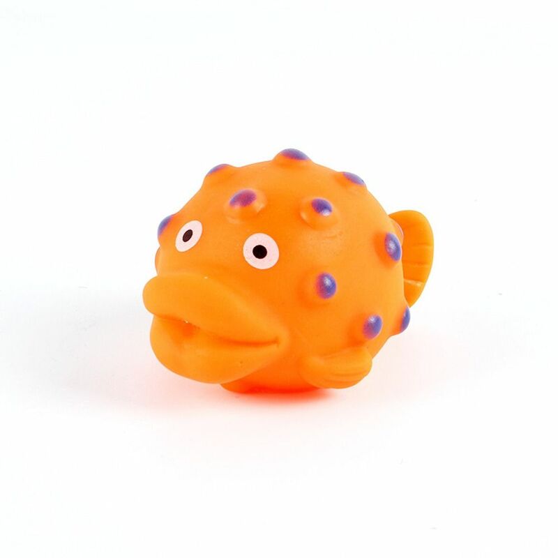 ของเล่นรูปปลาอ่างอาบน้ำของเล่นสำหรับเด็กเล่นน้ำแบบนิ่มทำจาก PVC น้ำสำหรับว่ายน้ำของเล่นรูปการ์ตูนสำหรับอาบน้ำแบบบีบสำหรับเด็ก
