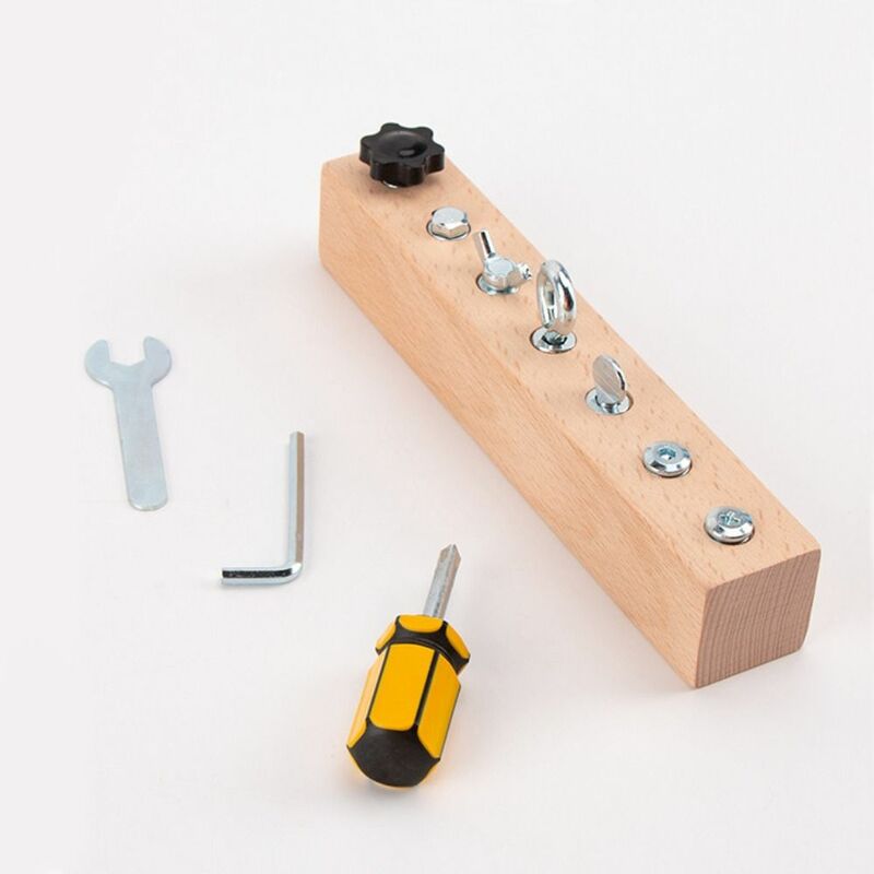 Perle Kleinkinder Schrauben dreher Board Set Muttern Intelligenz Kinder Schrauben dreher Aktivitäten Werkzeuge Eisen so tun, als ob sie spielen