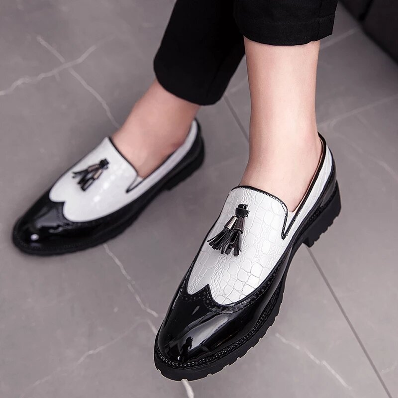 Size 47 Three Color Fashion Shoe Office Shoes For Men Casual Shoes Breathable Leather Loafers Driving Moccasins Comfortable Shoe