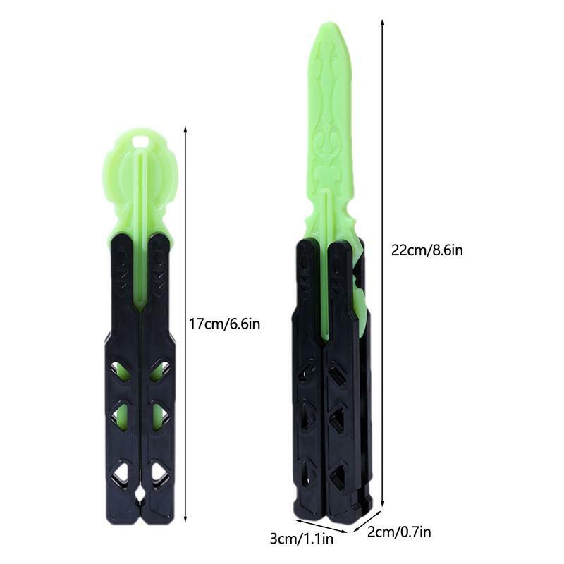 3D Printing Gravity Fidget Toys Glowing Carrot Sensory Knife Toy For Kids And Adults Fidget Toys Stocking Stuffers Gift For Boys