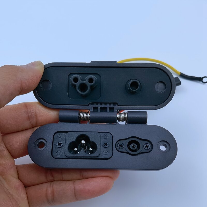 Baza do ładowania do skutera elektrycznego Ninebot MAX G30 Port ładowarki z mata gumowa części do naprawy montażu