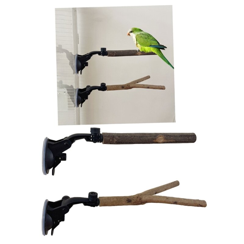 Perroquet perchoir support cage coin support oiseaux escalade debout perche fournitures pour animaux de compagnie