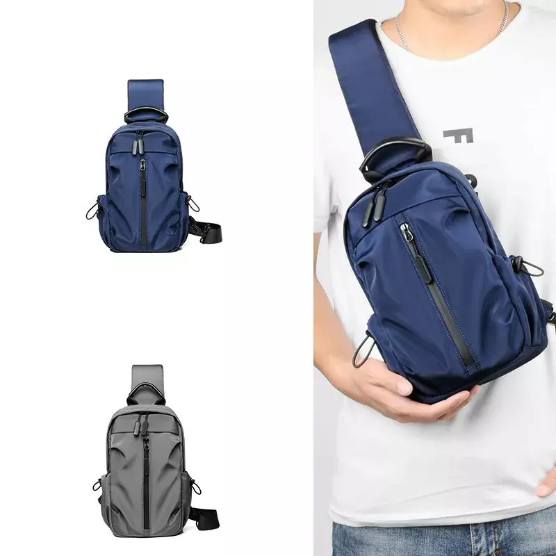 Повседневная нейлоновая мужская сумка через плечо для мужчин, легкий дорожный мессенджер, нагрудная сумочка-слинг, спортивные сумки через плечо