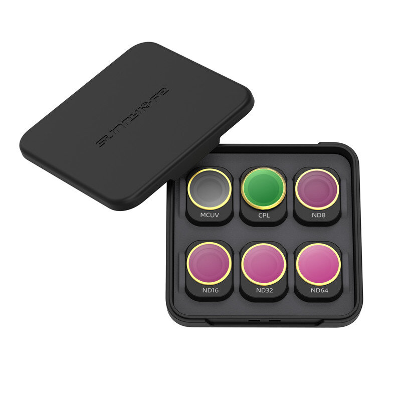 Sunnylife-Objectif de caméra pour DJI Mini 4 Pro, filtre en verre, accessoires de importateur, ND CPL 4/8/16/32 /64