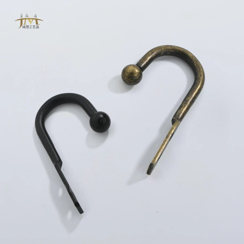 Double hole eye-catching clothes zinc alloy antique single hat lightweight wall hook