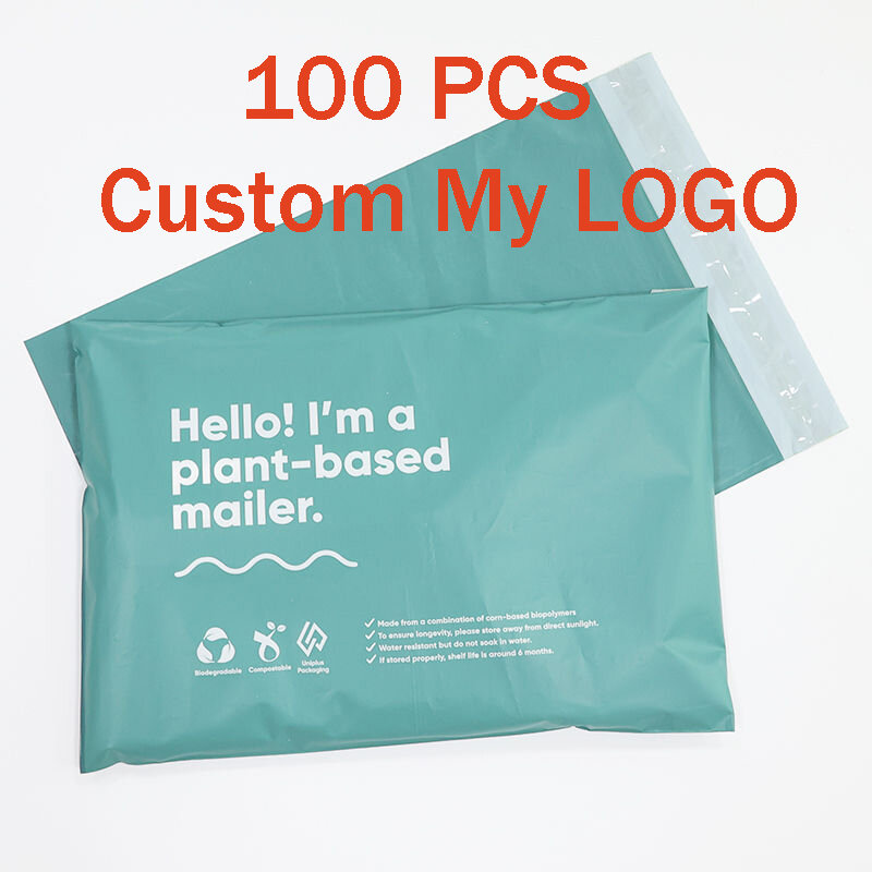 Umwelt freundliche kunden spezifische Poly Mailer Logo Druck personal isierte Kurier große Förderung schöne Druck Poly Mailer