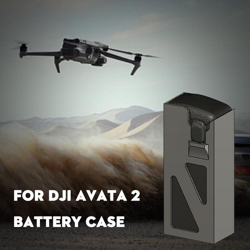 Uav PTZ Accessories Shuttle Petg Battery Protection Case Aerial Camera Battery Storage Case for dji AVATA 2 B4C2