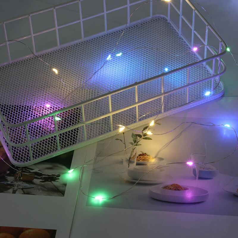 Garrafa de vinho Fairy String Lights, Cork Lights para festa, Natal, Natal, Bateria, 10 LEDs, 20 LEDs