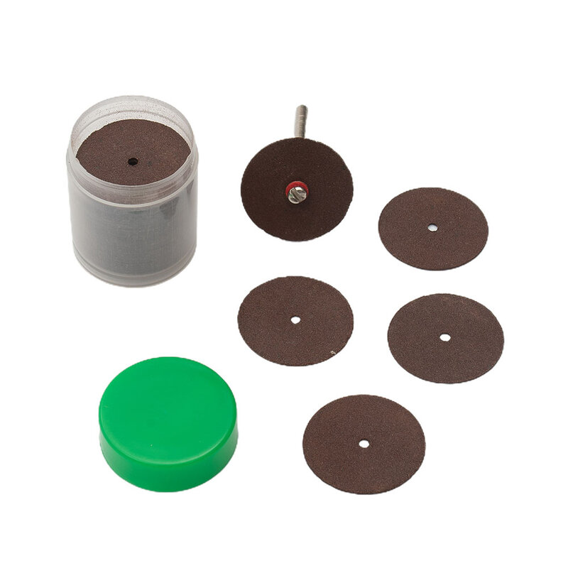 Kit de disque de coupe de lame de scie circulaire, 24mm, 24x2.2mm, meule, outil rotatif en résine, meule de ponçage, 36 pièces