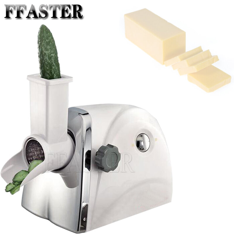 Trituratore per formaggio grattugia elettrica per formaggio insalata con tagliaverdure staccabile trituratore per patate senza Bpa