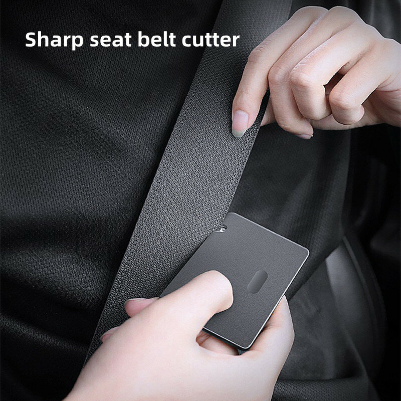 Brise-vitre Portable, Kit d'urgence pour voiture, ceinture de sécurité, marteau de sécurité, accessoires de sécurité