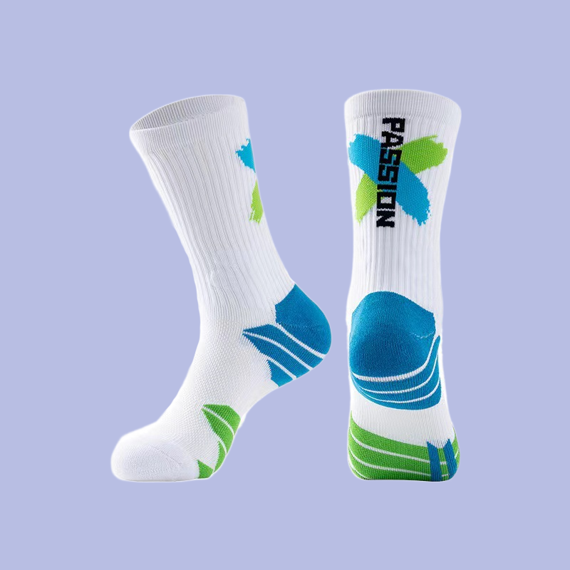 5/10 Pairs High Quality Men's Professional Combat Basketball Socks Fashion Towel Bottom Thickened Shock Absorption Socks