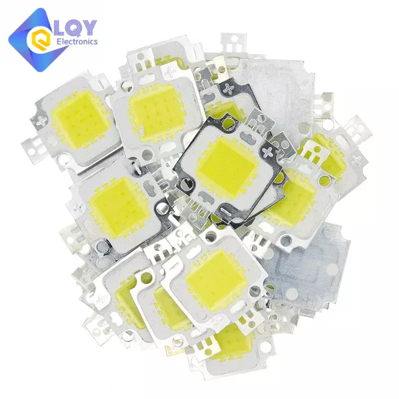 LQY 10W LED white Cold white Led Chip for Integrated Spotlight 12v DIY Projector Outdoor Flood Light Super bright