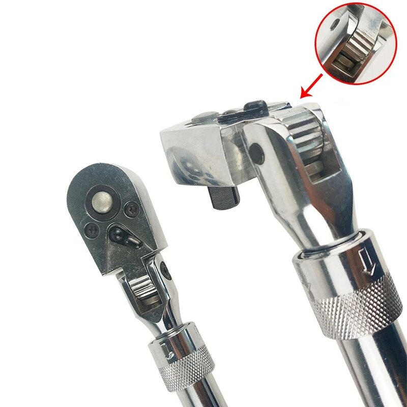 Quick Ratchet 1/2 1/4 3/8 Duffy Zhongfei Xiaofei Auto Two-Way Socket Head Torque Wrench Repair Tool Set Flexible High 72 Teeth